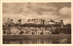 CPA Loire ch4ateau Chinon