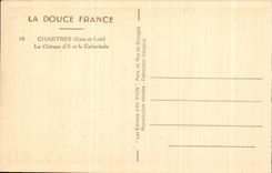 CPA Chartres the Castle of yew and the Cathedral