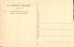 CPA Chartres the Eure with the Bridge St Hilaire