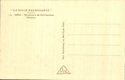 CPA the Reappearing City Rheims View of the Pommery Establishments