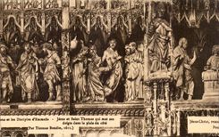 CPA Chartres Jesus and Saint Thomas