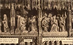 CPA Chartres the Climbing Saint the Spirit