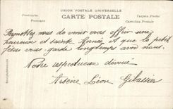 CPA Fantaisie Joyeux Noel