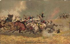 CPA Rezonville Likes Morot Militaria Dragons