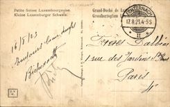 CPA Holey EIB Berdorf Luxembourg