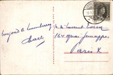 CPA Luxembourg the Footbridge And Bridge Adolphe