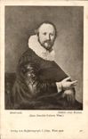 CPA Rembrandt Bildniss eines Mannes Kais Gemalde Gallerie Wien 