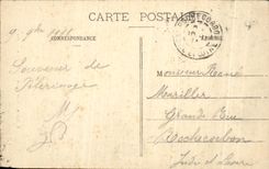 CPA Damon Saint Martin partageant son Manteau 