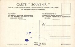 CPA London Paris Harmony April 28th 1938