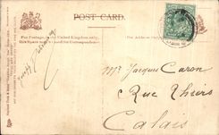 CPA Rough Sea Off Deal Bateau Marine 