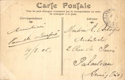 CPA Robinson Aulnay el parque del castillo