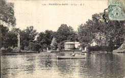 CPA Enghien Les Bains the Lake