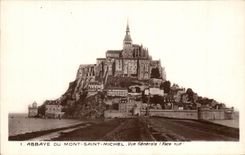 CPA Abbey Of Mont Saint Michel View