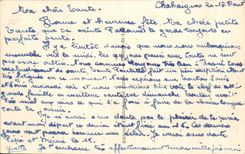 CPA Chahaignes Cellars Pichon Dwellings In Rock