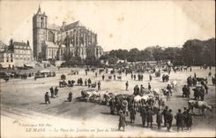 CPA Mans the Place of Jacabins one Day of market Cows Oxen