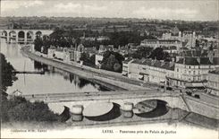 Panorama de CPA Laval tomado de las cortes de ley