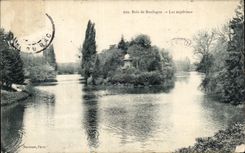 CPA Bois de Boulogne higher Lake