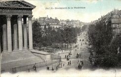 CPA Paris Boulevard of the Madeleine