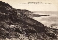 CPA Equihen Les Dernieres Falaises Du boulonnais