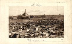 CPA Le Caire Vue Panoramique Egypte