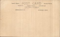 CARTE PHOTO Maison coloniale