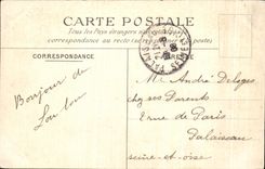 CPA Saint Cloud Emplacement of the Castle Basins of the horseshoe and Saint Jean