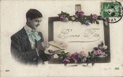 CPA Fantasy Man painter