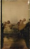CARTE PHOTO pecheurs 