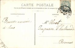 CPA Fantasy Children At New Year's day