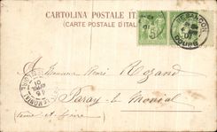 CPA pompei Box del Vettil Hinds Angels