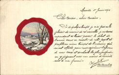 CPA Fantasy Landscape under snow