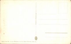 CPA Fantaisie Les Hauberes et la dent blanche 