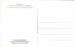 CPSM Thomas Lawrence Children Fluyder Museum of art of Sao Paulo