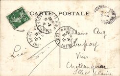 CPA Fantaisie Enfant Poissons 