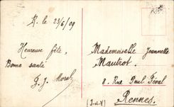 CPA Fantaisie Enfant Violon 