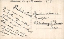 CPA Fantaisie Fleurs Gui Bonne annee