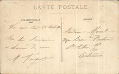 CPA Auvergne the Cascade of the Step of Cere