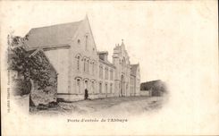 CPA Porte d'entree de l'Abbaye Grande trappe 