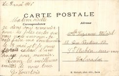 CPA Neuilly the Castle of Madrid