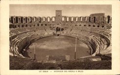 CPA Art Romain Interieur of Arena has Arles