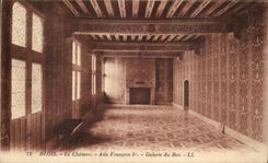 CPA Blois Le Chateau aile Francois 1er Galerie du Roi