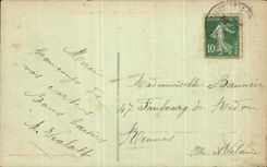 CPA Fountain the Port Panoramic View