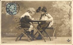 CPA Fantaisie Enfants