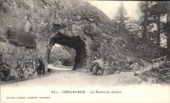 CPA Gerardmer the Rock of the Devil