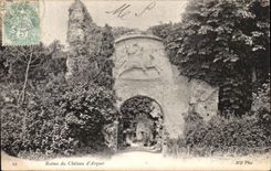 CPA Ruines du Chateau d'Arques