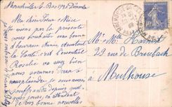 CPA Bonne Annee Enfant Moulin 