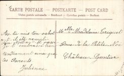 CPA Joyeux Noel Enfant luge Sapin