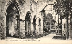 CPA Old Abbey of Jumieges