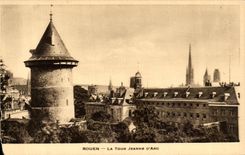 CPA Rouen the Tower Jeanne d' Arc