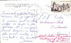 CPSM Saint Jean De Luz the Beach and Mountain of Rhune